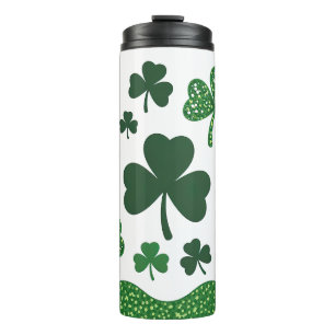 Lucky Shamrocks  Thermal Tumbler