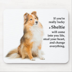 Lucky Sheltie Mouse Pad