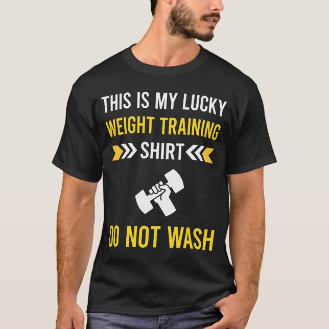Lucky Shirt Weight Training (Front)
