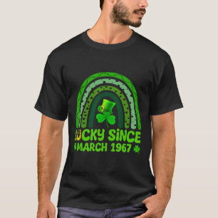 Lucky Since March 1967 Birthday 57th St Patricks D T-Shirt