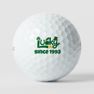 Lucky since Year Golf Balls