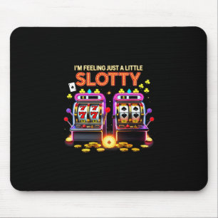 Lucky Slot Machine Casino Las Vegas Gambling Lover Mouse Pad
