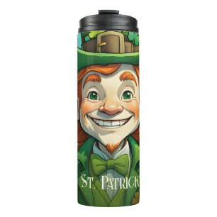 Lucky Smiles on St. Patrick’s Day Thermal Tumbler