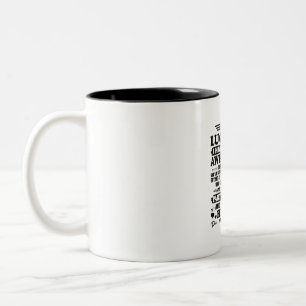 Lucky Son Have A Freaking Awesome Mum Augus Two-Tone Coffee Mug