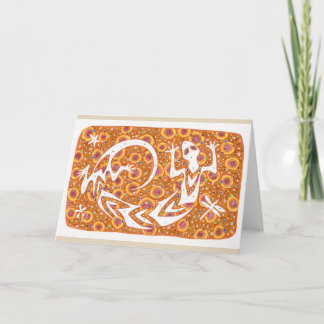 "Lucky Spirit" notecard