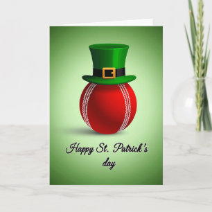 Lucky Sports St Patricks Day Card