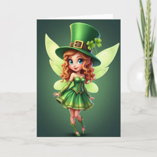 Lucky Sprite Festive Card