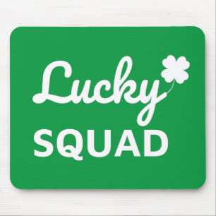 Lucky Squad St. Patrick's Day Mouse Pad