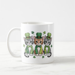 Lucky St. Patrick’s Day Kittens-47474 Coffee Mug