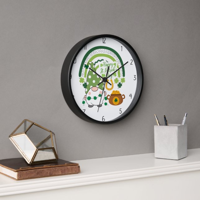 Lucky St Patricks  Clock (Office)