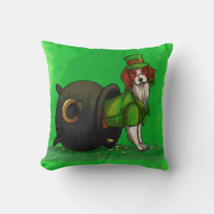 Lucky St. Patrick's Day Dog Cushion