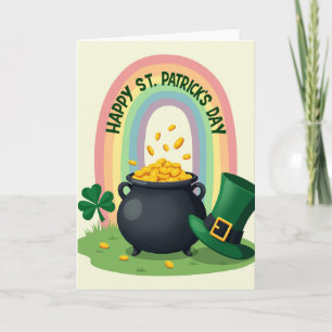 Lucky St Patricks Day Gift Card