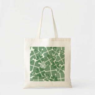 Lucky St Patrick's Day Shamrock Tote Bag