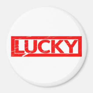 Lucky Stamp Magnet