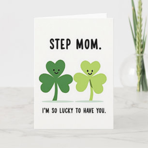 Lucky Step Mum Card