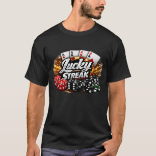 Lucky Streak Casino Graphic T-Shirt