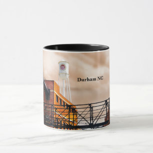 Lucky Strike Tower Durham NC Coffee Mug