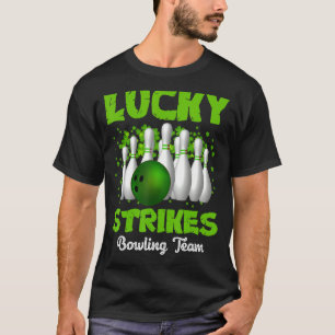 Lucky Strikes Bowling Team Happy Patrick's Day 1 T-Shirt