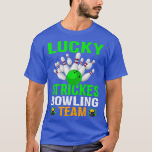 Lucky Strikes Bowling Team St Patricks T T-Shirt