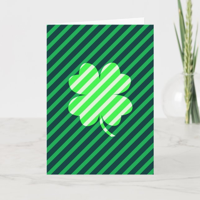 Lucky Stripes Card (Front)