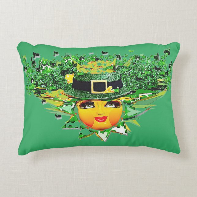 LUCKY SUN! DECORATIVE CUSHION (Front)