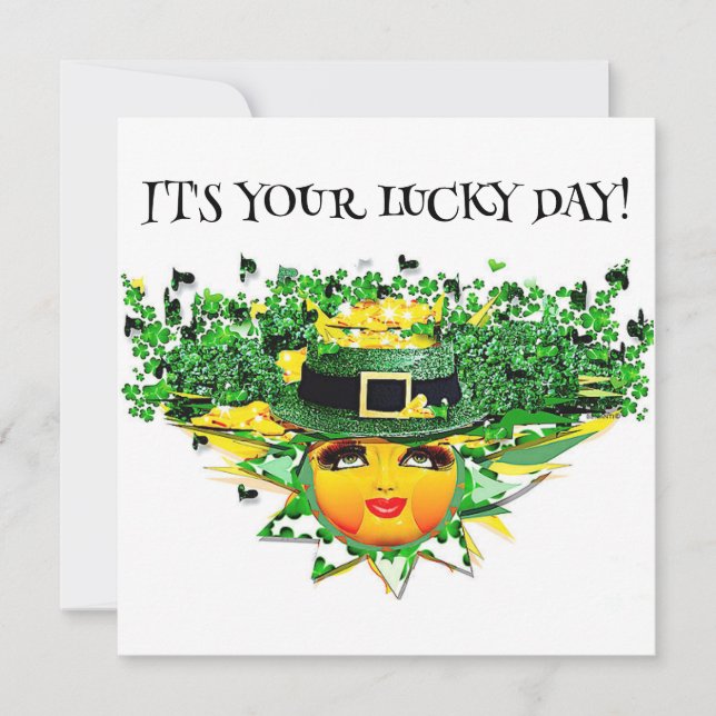 LUCKY SUN! INVITATION (Front)