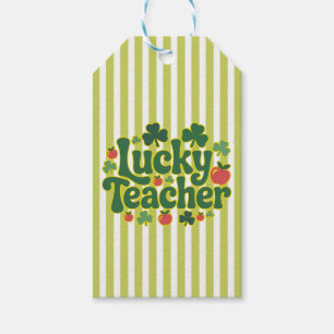 Lucky Teacher Fun Classroom St. Patrick’s Day  Gift Tags