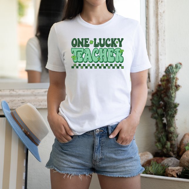 Lucky Teacher St. Patrick's Day T-Shirt (Creator Uploaded)