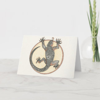 Lucky the Lizard of Sedona, Arizona Card