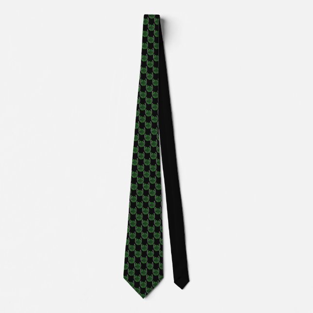 Lucky Tie St. Patrick's Day Tie Lucky Necktie (Front)