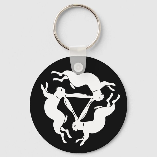 Lucky Tinner's Rabbit Key Ring (Front)