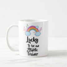 Lucky To Be An Athletic Trainer Mug