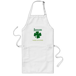 Lucky to be Irish Personalised Apron
