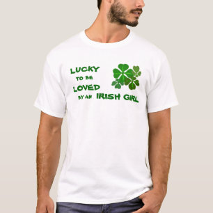 Lucky to be Loved Irish Men's T-Shirt