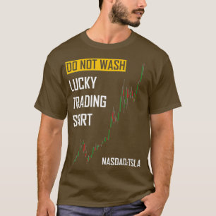 Lucky Trading Tesla Stock Do Not Wash Bull T-Shirt