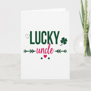 Lucky Uncle St Patricks Day Card