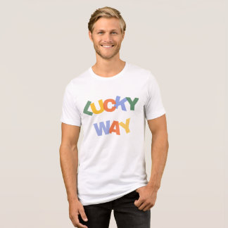 Lucky Way Printed Tri-Blend Shirt