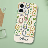 Lucky Western Charm – Horseshoes & Clovers