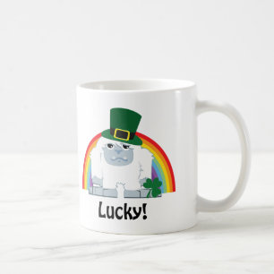 Lucky Yeti Leprechaun Coffee Mug