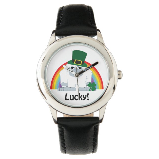 Lucky Yeti Leprechaun Watch (Front)