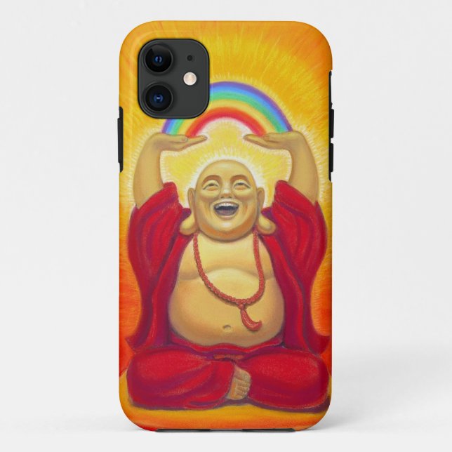 Lucky Zen Laughing Buddha iPhone 5 case (Back)