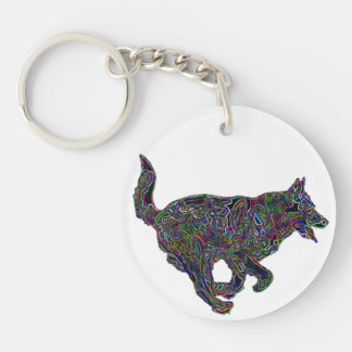 Lucky Zodiac Dog | keychain