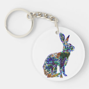 Lucky Zodiac Hare   keychain