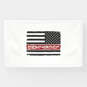 Luckyland Vertical Patriotic Flag Vintage Banner