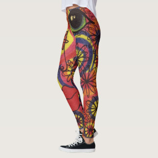 LuckyPen Art Leggings