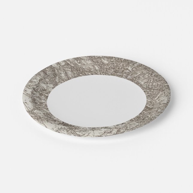 Lucon Paper Plate (Angled)