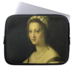 Lucrezia di Baccio del Fede, the Artist's Wife, c. Laptop Sleeve