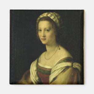 Lucrezia di Baccio del Fede, the Artist's Wife, c. Magnet