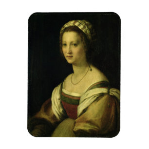 Lucrezia di Baccio del Fede, the Artist's Wife, c. Magnet