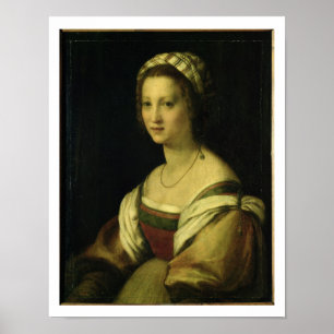Lucrezia di Baccio del Fede, the Artist's Wife, c. Poster